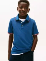 Kids' Tommy Wicking Polo-Anchor blue