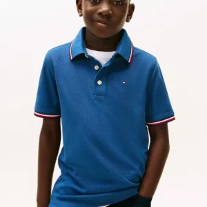Kids' Tommy Wicking Polo-Anchor blue