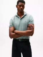 READYSTOCK Regular Fit Tommy Wicking Polo - Smoky Blue