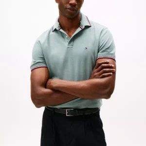 READYSTOCK Regular Fit Tommy Wicking Polo - Smoky Blue