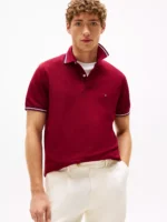 Regular Fit Tommy Wicking Polo-Rouge