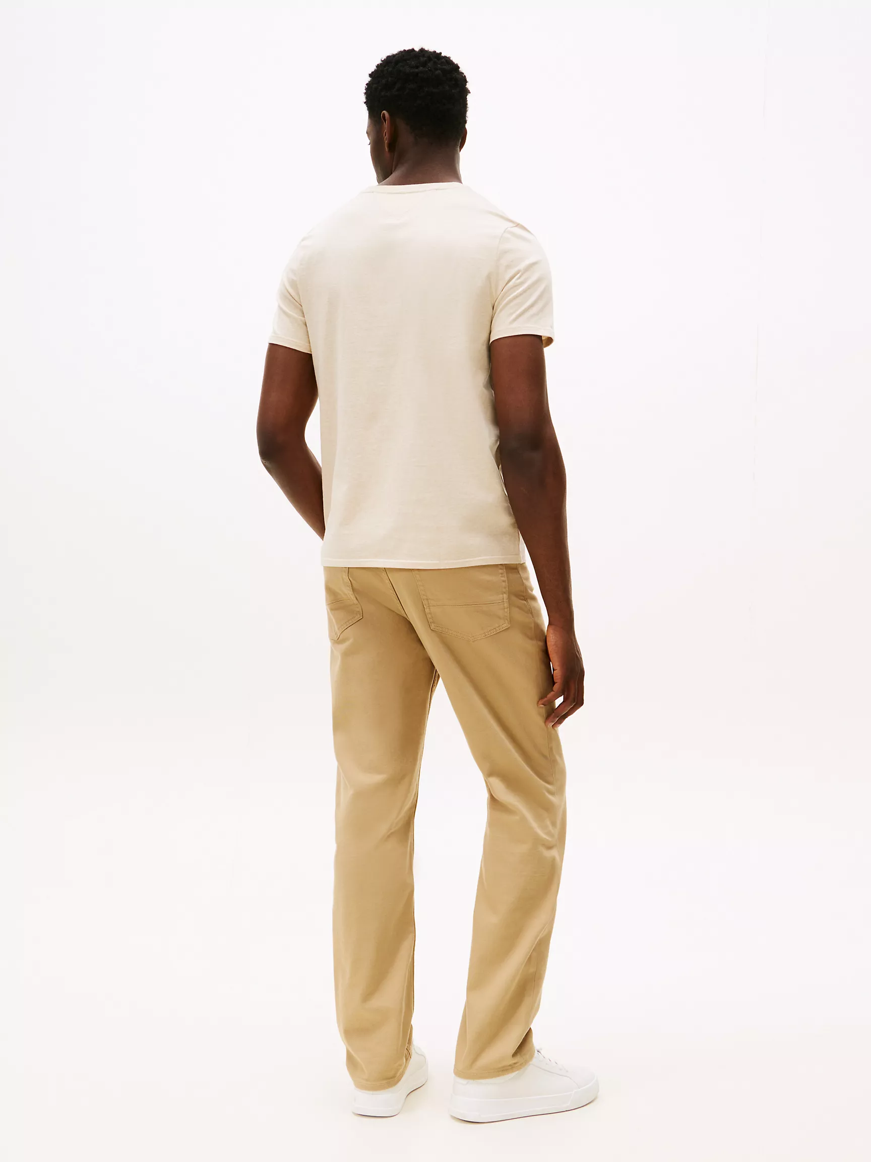 Men Everyday T-Shirt-Beige Heather - Image 2