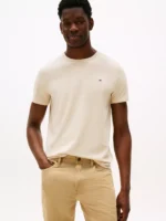 Men Everyday T-Shirt-Beige Heather