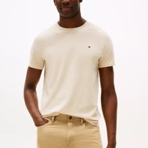 Men Everyday T-Shirt-Beige Heather