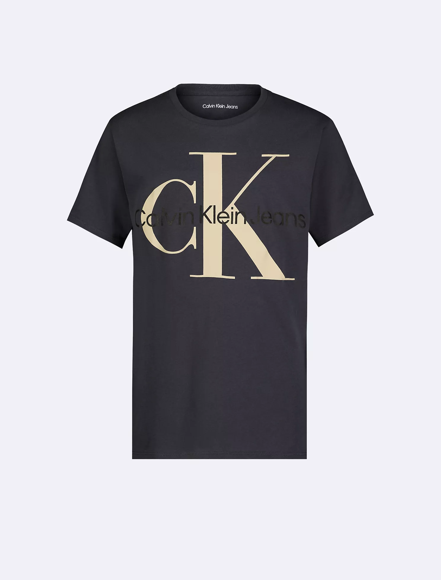 READYSTOCK Kid Boys Monologo Classic Crewneck T-Shirt - Hemisphere Blue