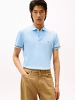 READYSTOCK Slim Fit Smooth Cotton Interlock Polo - Well Water