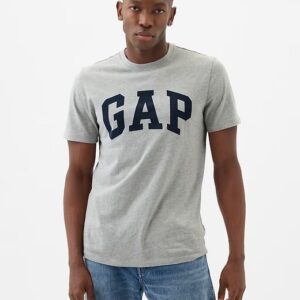 Everyday Soft Gap Logo T-Shirt- Heather Grey