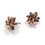READYSTOCK Kate Spade Bourgeois Bow Stud Earrings - Rose Gold-Tone O0RU1676