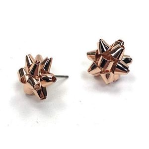 READYSTOCK Kate Spade Bourgeois Bow Stud Earrings - Rose Gold-Tone O0RU1676
