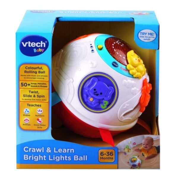 T18-03 Baby-0971 Vtech Crawl and Learn Bright Lights Ball