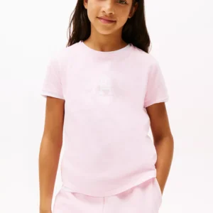 Kids' Circle Logo T-Shirt-Ballerina