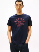 Hilfiger 1985 Athletic Logo T-Shirt-Navy