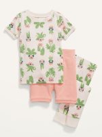 READYSTOCK Unisex 3-Piece Pajama Set for Toddler - Pets & Plants