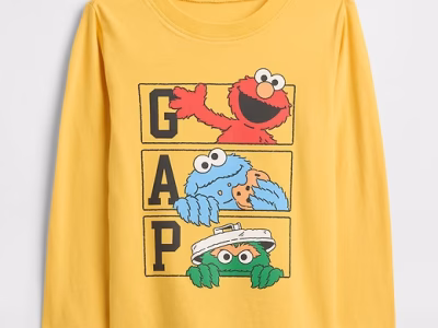babyGap | Sesame Street Graphic T-Shirt-Pale Gold
