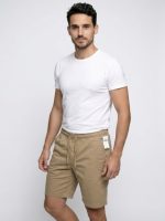 READYSTOCK MEN PULL-ON SHORT - BROWN