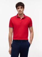 Men Regular Fit Tommy Wicking Polo-Primary Red