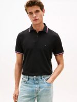 Regular Fit Tommy Wicking Polo-Black