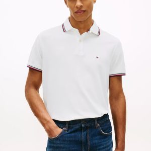 Regular Fit Tommy Wicking Polo-Fresh White