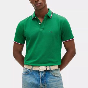 Regular Fit Tommy Wicking Polo-Nouveau Green