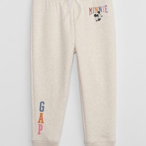 READYSTOCK babyGap × Disney Minnie Mouse Pull-On Joggers - Cream And Beige