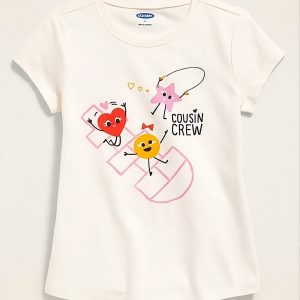 READYSTOCK "COUSIN CREW" TODDLER GIRL TEE