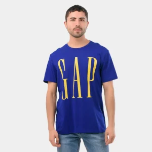 READYSTOCK Gap Logo T-Shirt Men - Capital blue