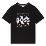 (ET) BOSS Short-Sleeved T-Shirt - BLACK #J51219_09B