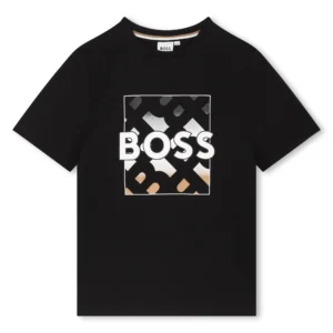 (ET) BOSS Short-Sleeved T-Shirt - BLACK #J51219_09B