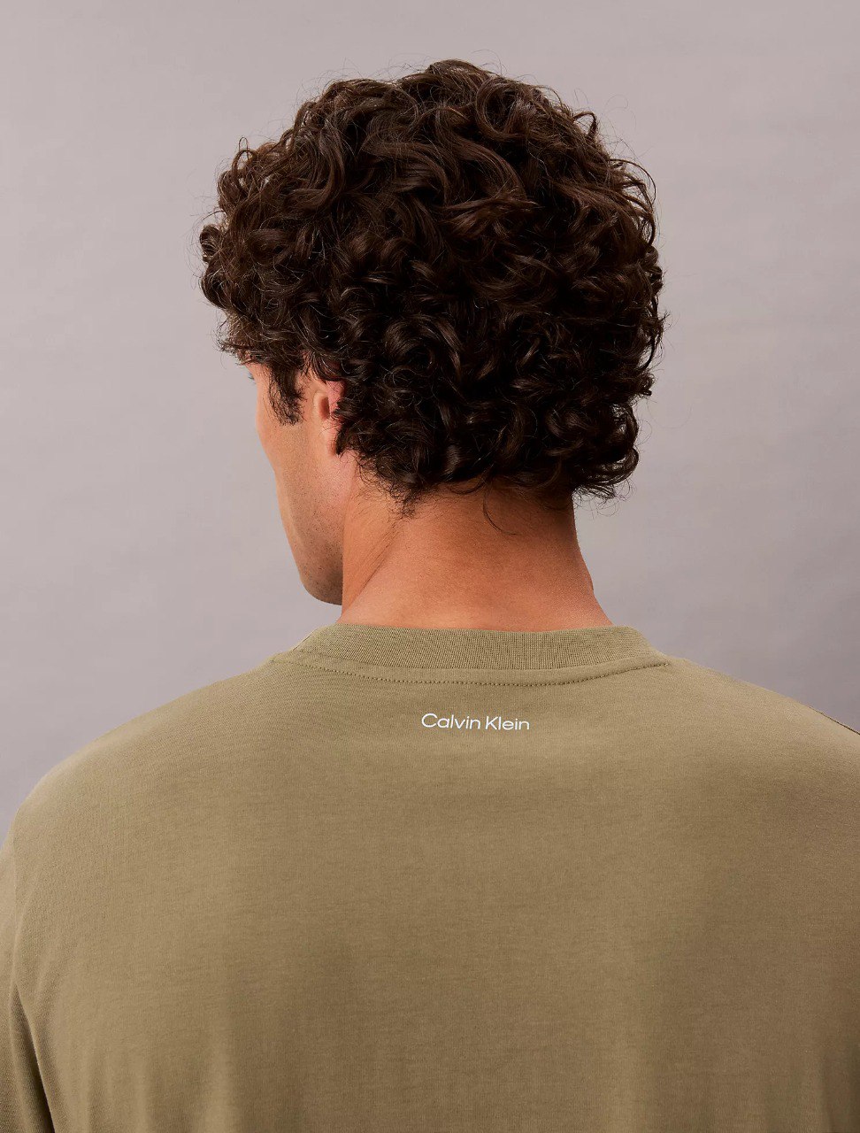 Small Script Logo Graphic Classic T-Shirt-Deep Lichen Green - Image 2