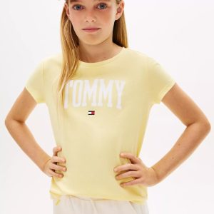 Kids' Tommy Color Logo T-Shirt-Citronella