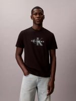 CK Fade Graphic Crewneck T-Shirt-Black