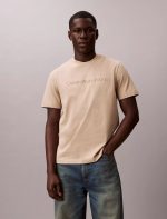 Embossed Logo Classic T-Shirt-White Pepper