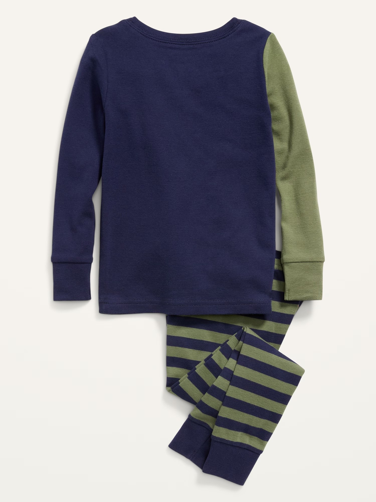 Unisex Snug-Fit Graphic Sleep Set for Toddler & Baby-(Dino) Yaaawn - Image 2