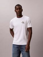 Monologo Graphic Classic T-Shirt-Bright White