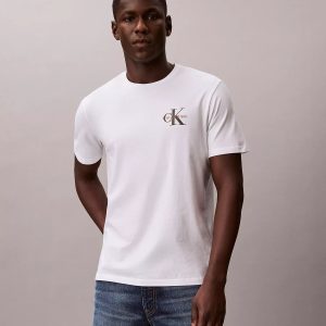 Monologo Graphic Classic T-Shirt-Bright White