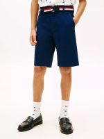 Kids' Belted Chino Short-Carbon Navy