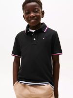 Kids' Tommy Wicking Polo-Black