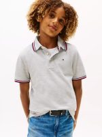 Kids' Tommy Wicking Polo-Grey Heather
