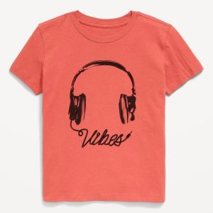 Short-Sleeve Graphic T-Shirt for Boys-Chimayo Red