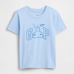 babyGap Graphic T-Shirt-Cerulean Blue