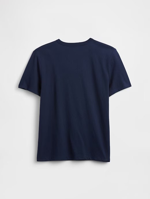 Kids Gap Graphic T-Shirt-Texas Navy Blue - Image 2