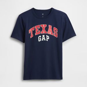 Kids Gap Graphic T-Shirt-Texas Navy Blue