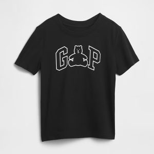 babyGap Logo T-Shirt-Black