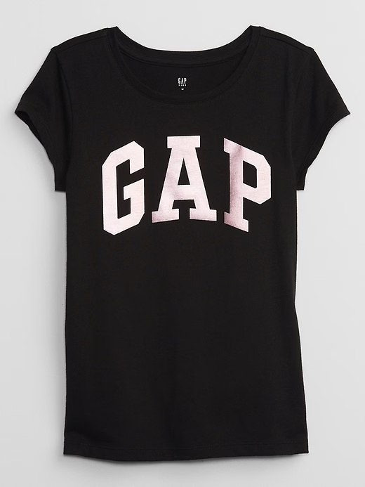 Kids Gap Logo T-Shirt-Black