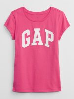 Kids Gap Logo T-Shirt-Wednesday Pink