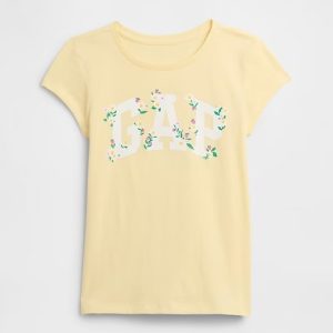Kids Graphic T-Shirt-Maize Yellow