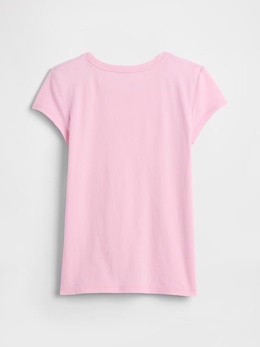 Kids Graphic T-Shirt-Primrose Pink - Image 2