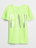 READYSTOCK Girl Kids Gap Logo T-Shirt - active yellow