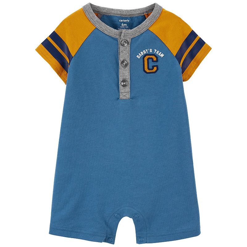 READYSTOCK Varsity Jersey Romper - MULTI