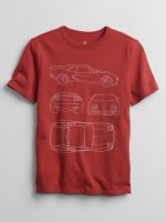 READYSTOCK Kids Graphic T-Shirt - terra cotta